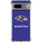NFL Baltimore Ravens Distressed Google Pixel 7a Clear Case